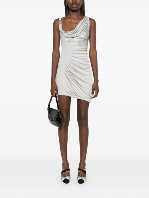 Versace Medusa Head-plaque mini dress - Grey - zdjęcie produktu nr 2