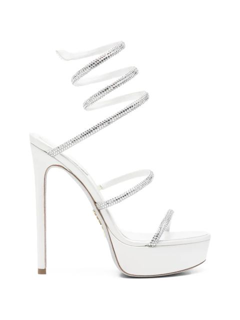 René Caovilla Cleo sandals - White - zdjęcie produktu nr 1
