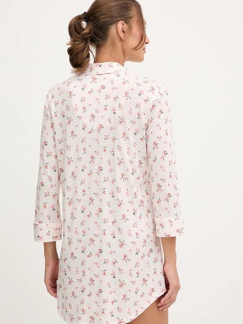 Lauren Ralph Lauren koszula nocna damska kolor różowy ILN32440 - zdjęcie produktu nr 2