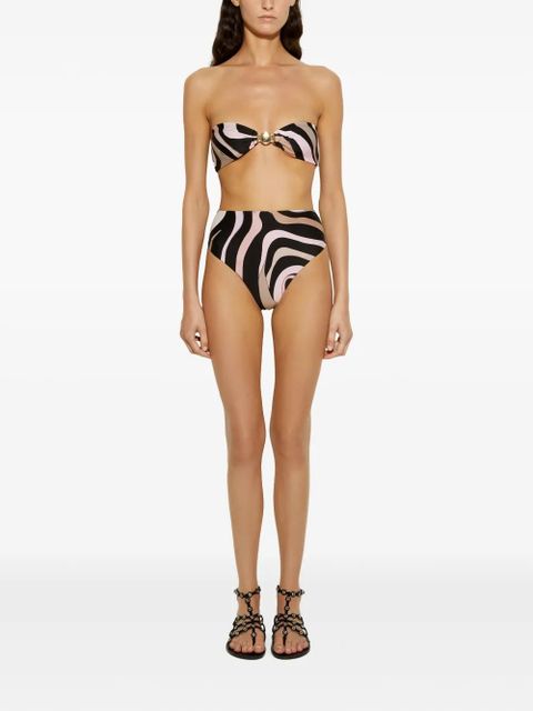 PUCCI Marmo bikini top - Black - zdjęcie produktu nr 2
