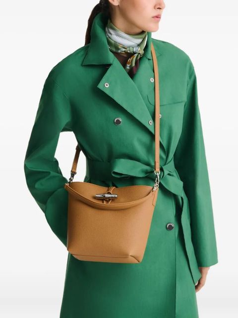 Longchamp Le Roseau XS bucket bag - Brown - zdjęcie produktu nr 2