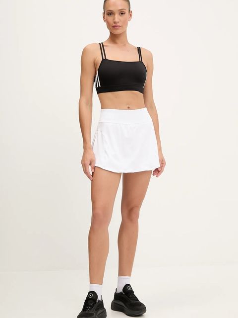 adidas Performance spódnica sportowa Tennis kolor biały mini rozkloszowana JE7102 - zdjęcie produktu nr 2