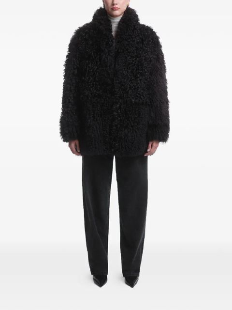 Nour Hammour Amara collarless jacket - Brown - zdjęcie produktu nr 2