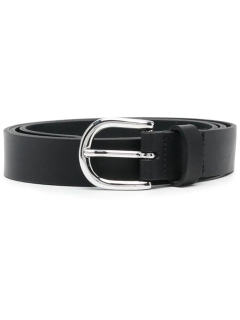 ISABEL MARANT Zap leather belt - Black - zdjęcie produktu nr 1