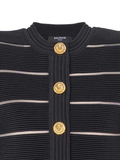 Balmain short-sleeve cardigan - Black - zdjęcie produktu nr 2