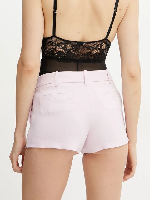 Elisabetta Franchi szorty z domieszką wełny