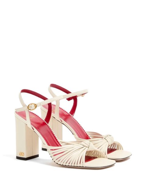 Valentino Garavani Annet kidskin sandals 90mm - White - zdjęcie produktu nr 2