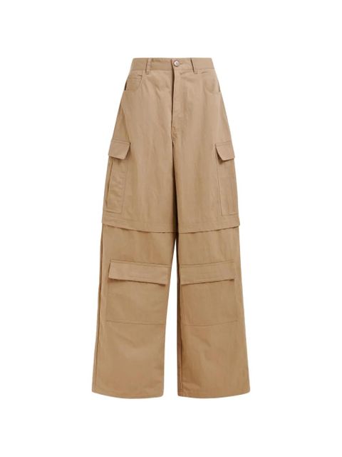 Essentiel Antwerp flap-pocket flared trousers - Neutrals - zdjęcie produktu nr 1