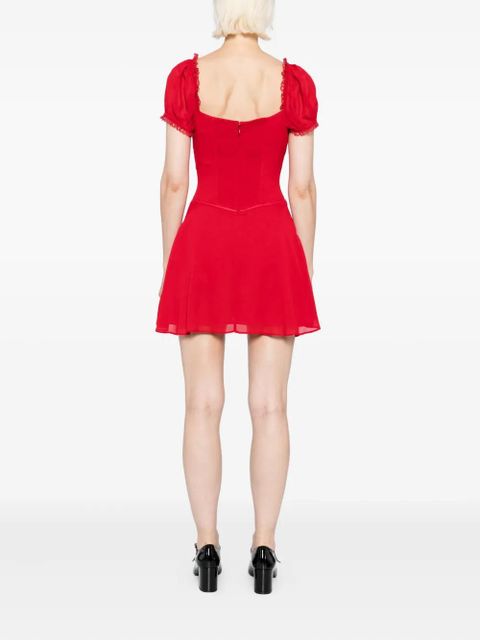 Reformation Ondine dress - Red
