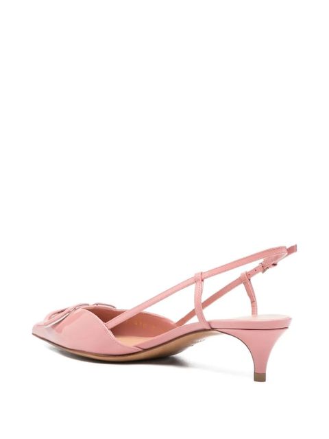 Valentino Garavani 40mm sling-back VLogo pumps - Pink