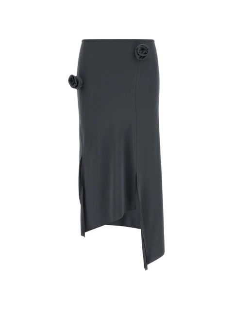 Coperni Flower slit mid skirt - Grey - zdjęcie produktu nr 1