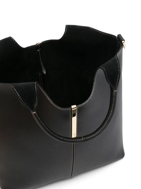 Tod's mini leather tote bag - Black - zdjęcie produktu nr 2