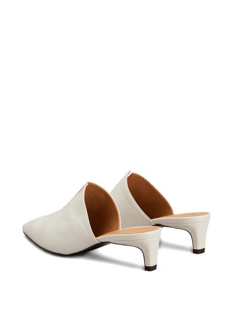 Tod's pointed-toe heeled mules - White