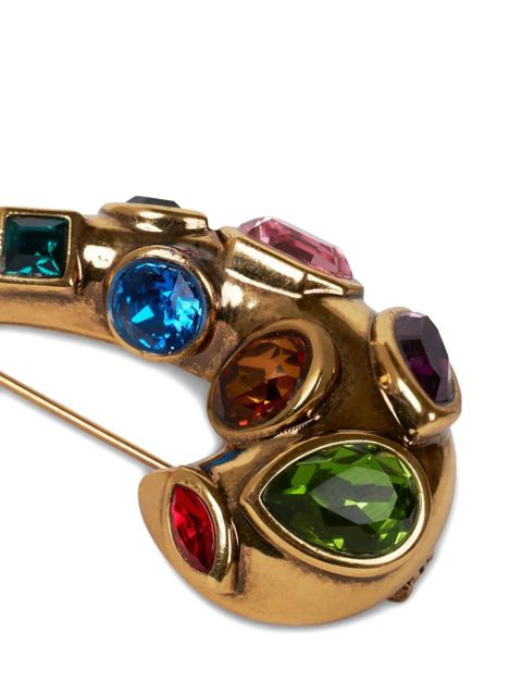 ETRO paisley brooch - Gold