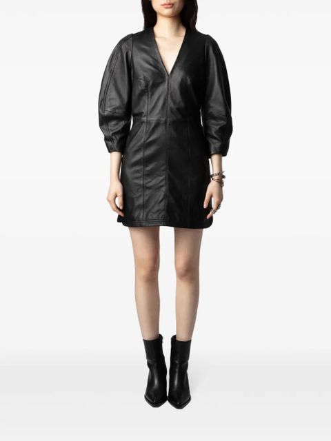 Zadig&Voltaire leather minidress - Black - zdjęcie produktu nr 2