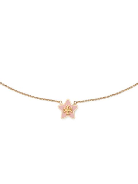 Tory Burch Forget Me Not star-pendant necklace - Gold