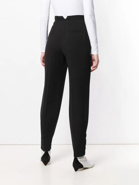 Givenchy tailored button detailed trousers - Black