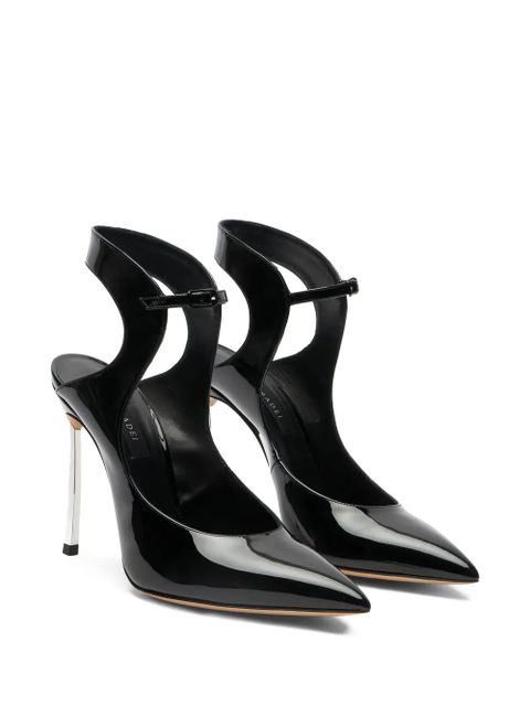 Casadei ankle strap heel pumps - Black - zdjęcie produktu nr 2
