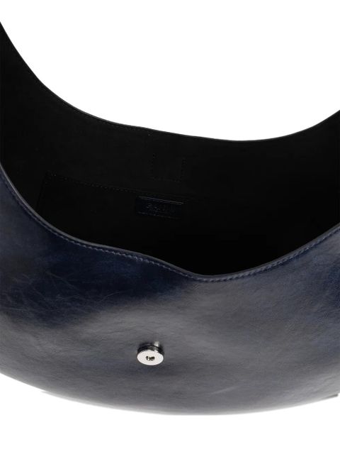 GANNI leather shoulder bag - Blue