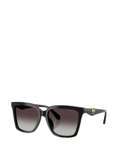 Michael Kors logo rectangle-frame sunglasses - Black - zdjęcie produktu nr 2