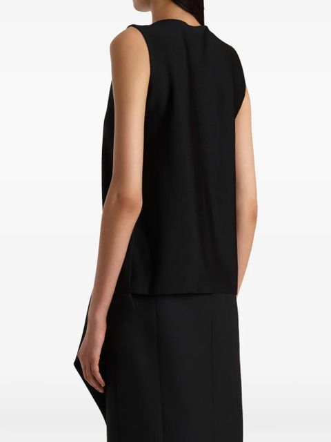 KHAITE Tora top - Black