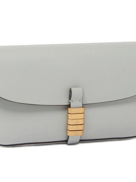 PINKO leather shoulder bag - Grey