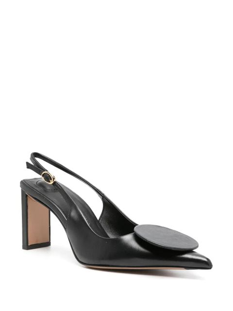 Jacquemus Les Slingback Duelo Hautes 80mm pumps - Black
