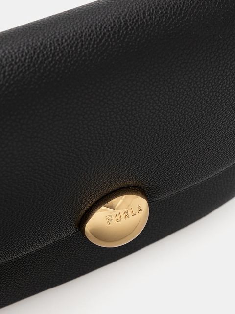 Furla torebka skórzana kolor czarny WB01887.BX3036.O6000