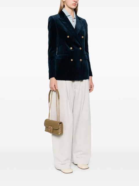 PINKO mini Love cross body bag - Brown - zdjęcie produktu nr 2