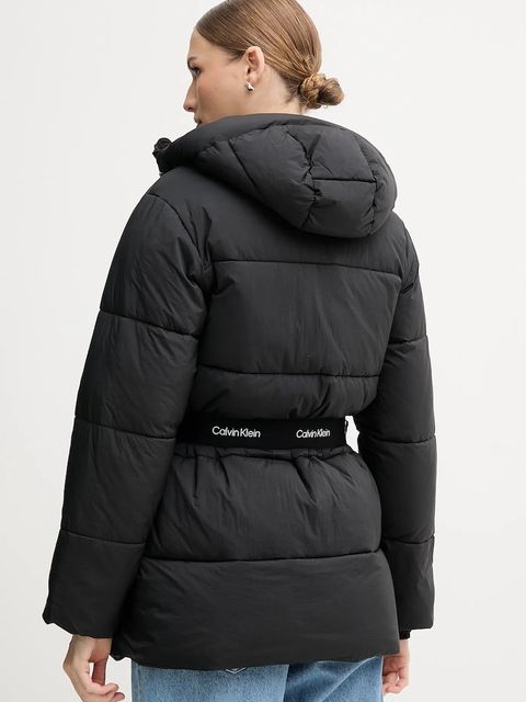 Calvin Klein Jeans kurtka kolor czarny zimowa LV047D507G