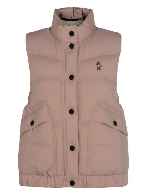 Moncler Grenoble buttoned padded coat - Pink - zdjęcie produktu nr 1