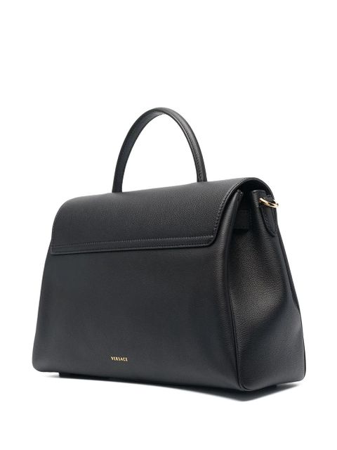Versace large La Medusa tote bag - Black