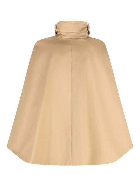 LOEWE cape high-neck jacket - Neutrals