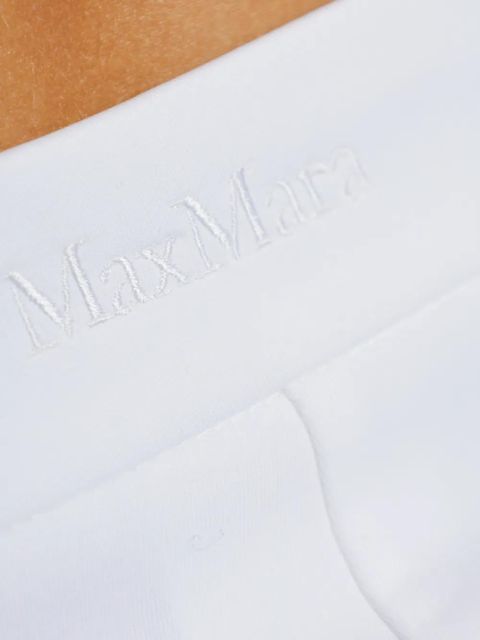 Max Mara Corona high-waisted trousers - White