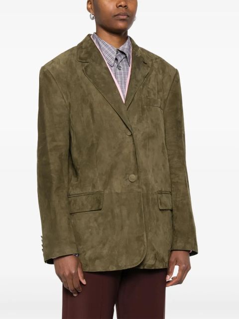 Marni single-breasted blazer - Green