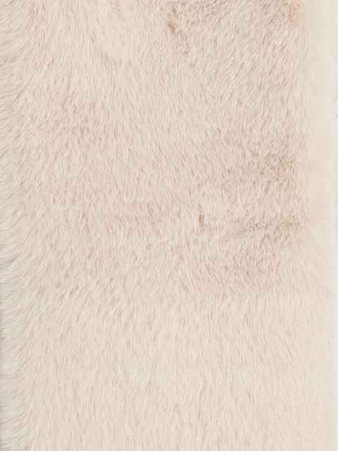 Morgan szalik damski kolor beżowy gładki 5DOUVO - zdjęcie produktu nr 2