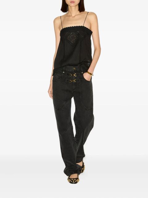 MARANT ÉTOILE Gaelia top - Black