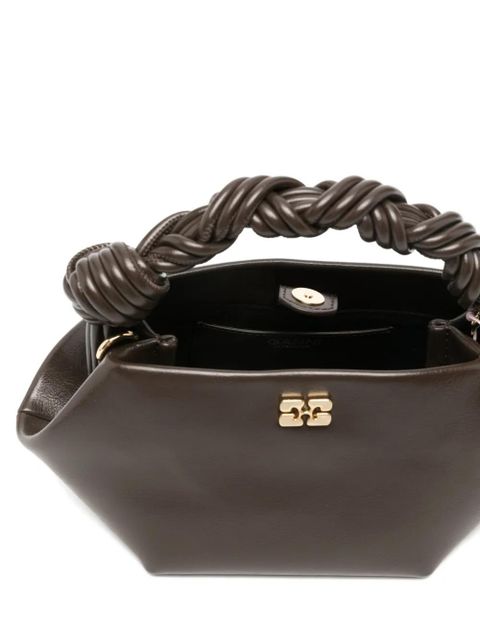 GANNI mini Bou tote bag - Brown