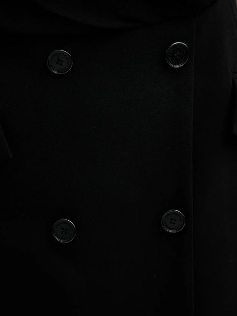 Karl Lagerfeld sukienka kolor czarny mini dopasowana B1W13051