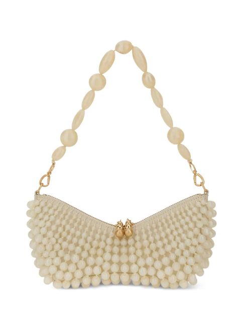 Cult Gaia beaded handle clutch bag - Neutrals - zdjęcie produktu nr 1