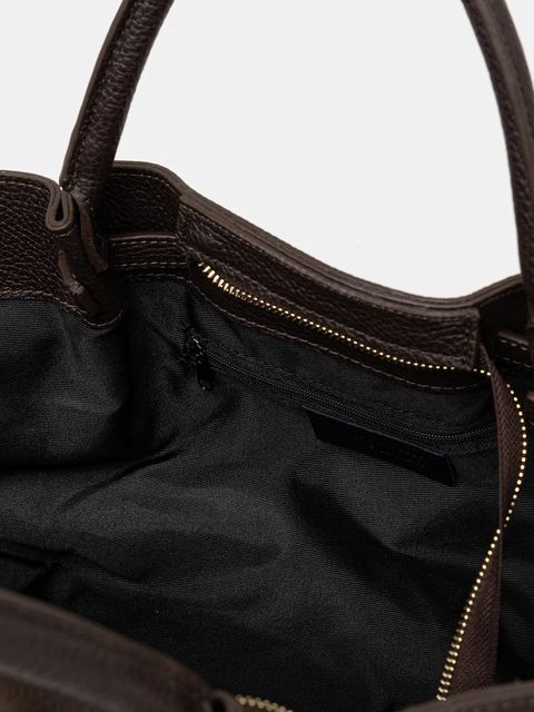 Answear.LAB torebka skórzana kolor czarny