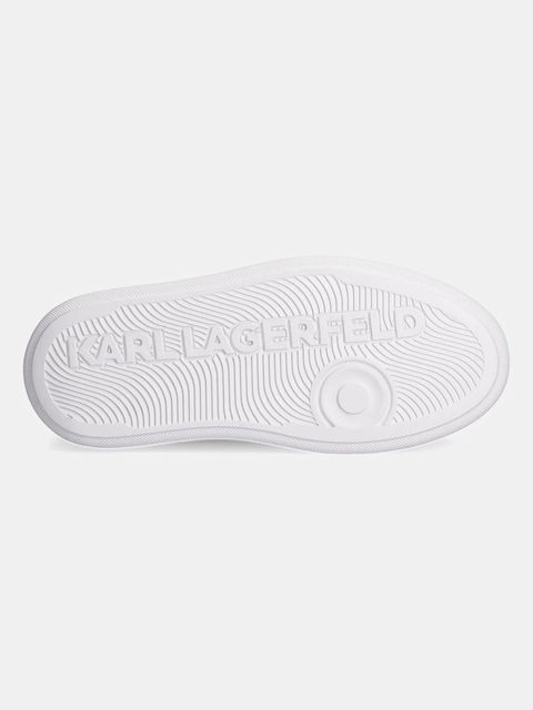 Karl Lagerfeld sneakersy skórzane KOBO III kolor czarny KL65025