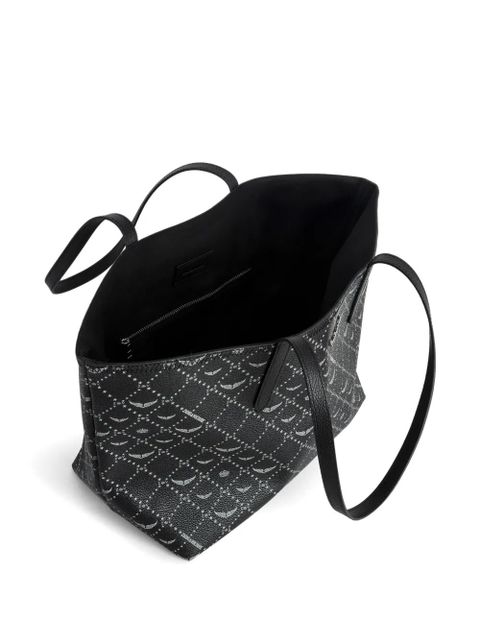 Zadig&Voltaire monogram shopper bag - Black