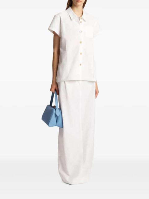 KHAITE button keefe top - White - zdjęcie produktu nr 2