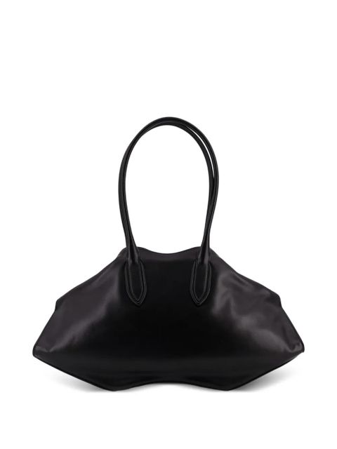 Alexander McQueen Manta studded leather shoulder bag - Black - zdjęcie produktu nr 2