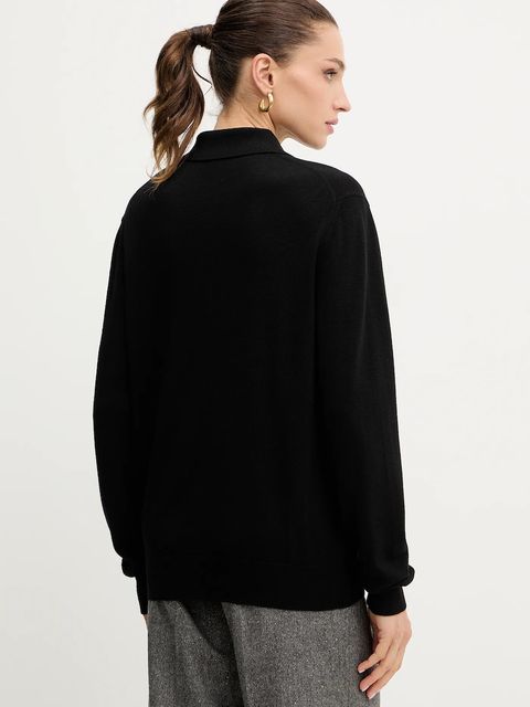 Miss Sixty sweter wełniany damski kolor czarny lekki 6S1RJ37300 - zdjęcie produktu nr 2