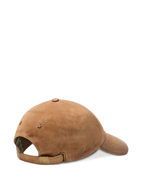 Golden Goose stud suede cap - Brown - zdjęcie produktu nr 2