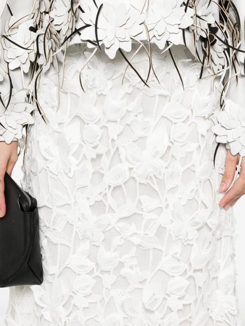 Simkhai Ambrosia midi skirt - White