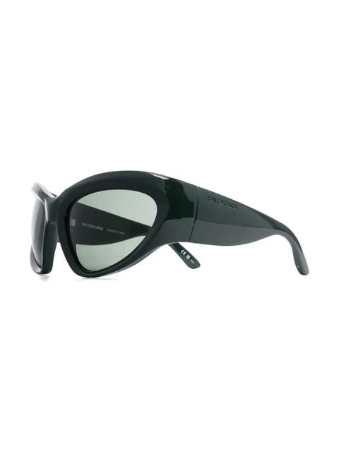 Balenciaga Eyewear gradient-lens cat-eye sunglasses - Green