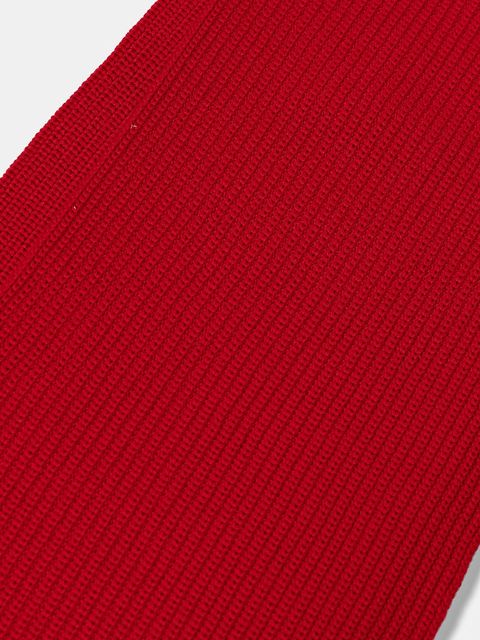 Lanvin szalik wełniany damski kolor czerwony wzorzysty 710009252 - zdjęcie produktu nr 2